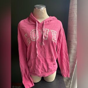 American Eagle Outfitters Vibrant Pink Hoodie